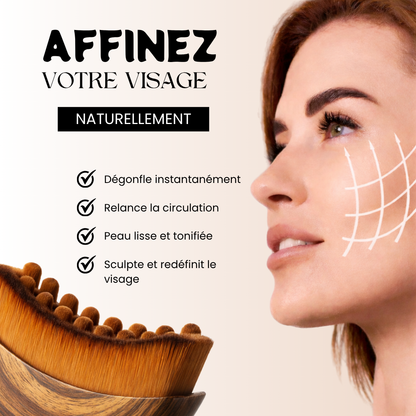 AELYA Glow - Brosse sculptante pour le visage